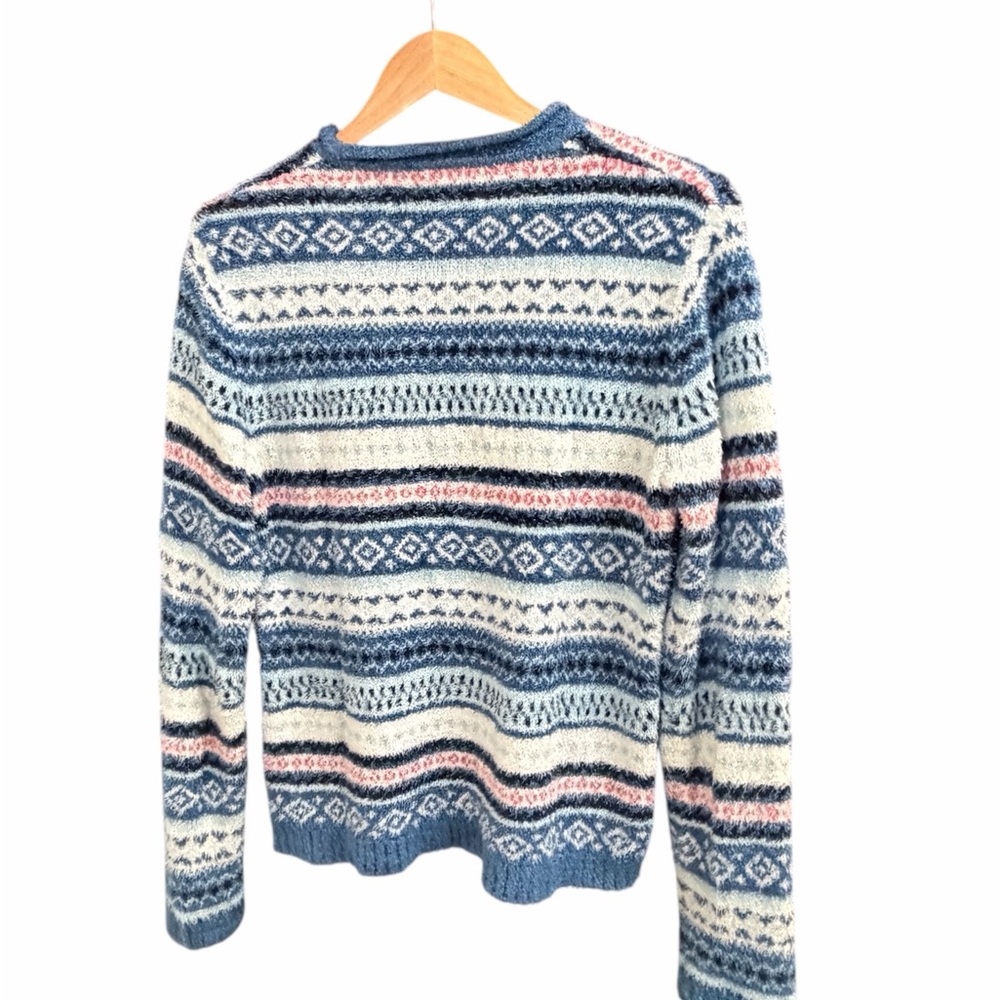 Denver Hayes Blue Crewneck Sweater - Picture 2 of 6
